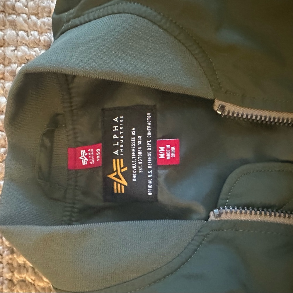 Alpha Industries Bomber Jacket - image 5